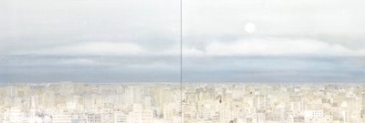 月明りの街